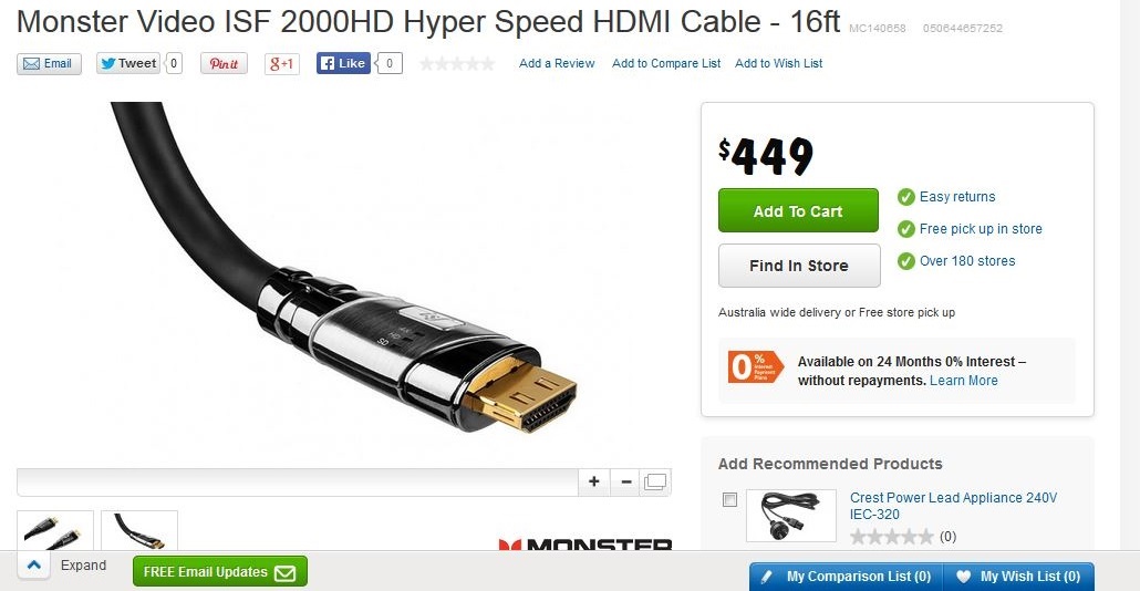 HDMI cable, don't be mislead with expensive cables Custom Audio
